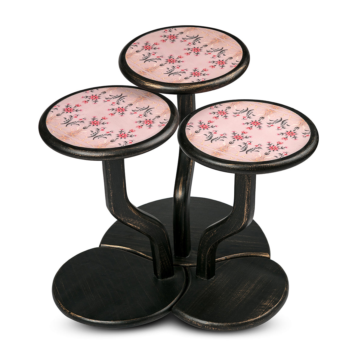 Rose Quartz Lily Pad Table