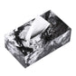 Marble Monochrome Glossy Tissue Box
