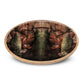 Peacock Wooden Plate